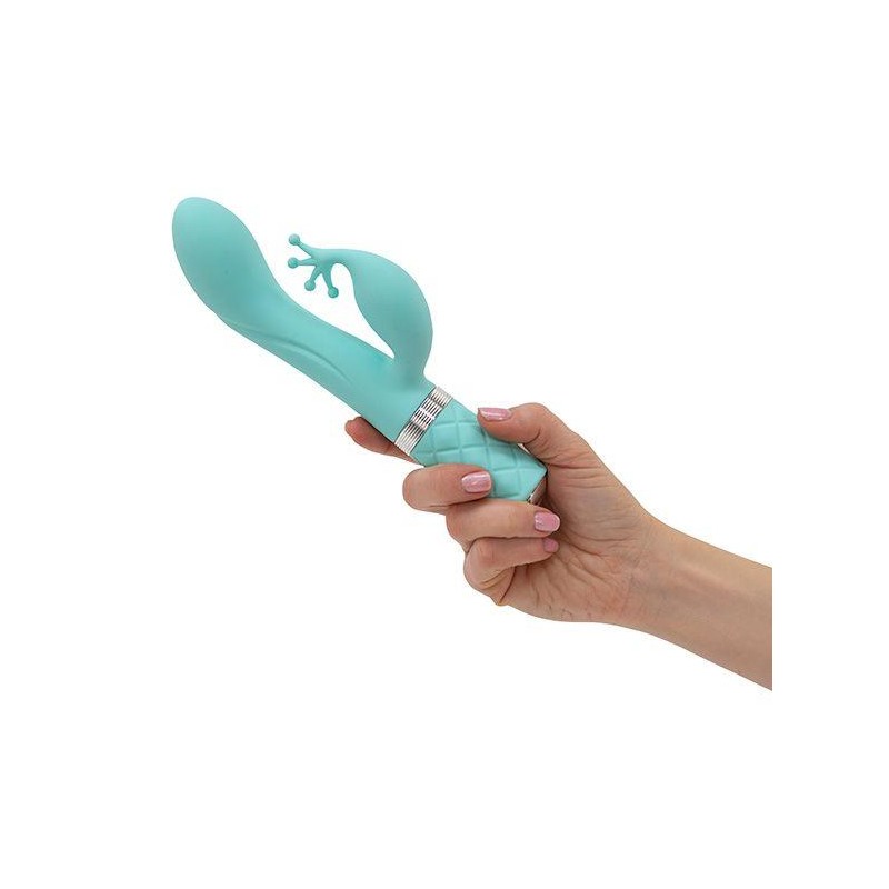 Pillow Talk - Kinky Rabbit & G-Spot Vibrator Teal